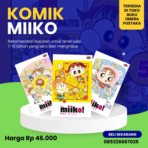 Sampul buku Komik Miko! Ono Eriko Komisyonan Buku Anak