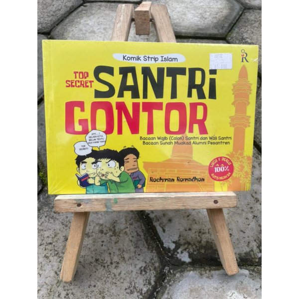 Sampul buku Buku Komik Strip Islam Top Secret Santri Gontor karya Rochman Romadhon