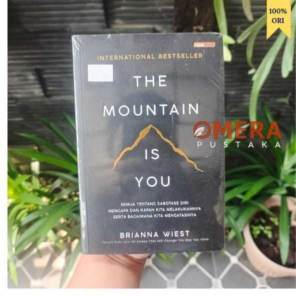 Sampul buku The mountain is you