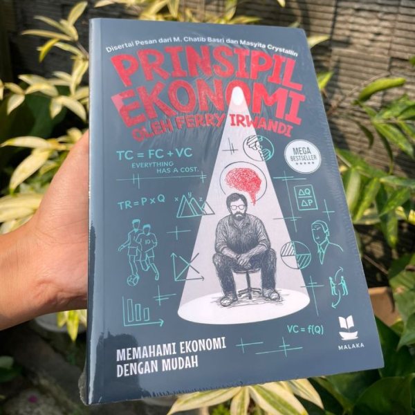 Sampul buku PRINSIPIL EKONOMI Ferry Irwandi